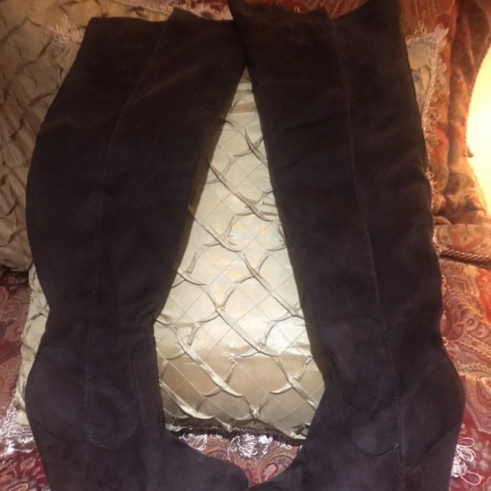 Bamboo over the knee boots